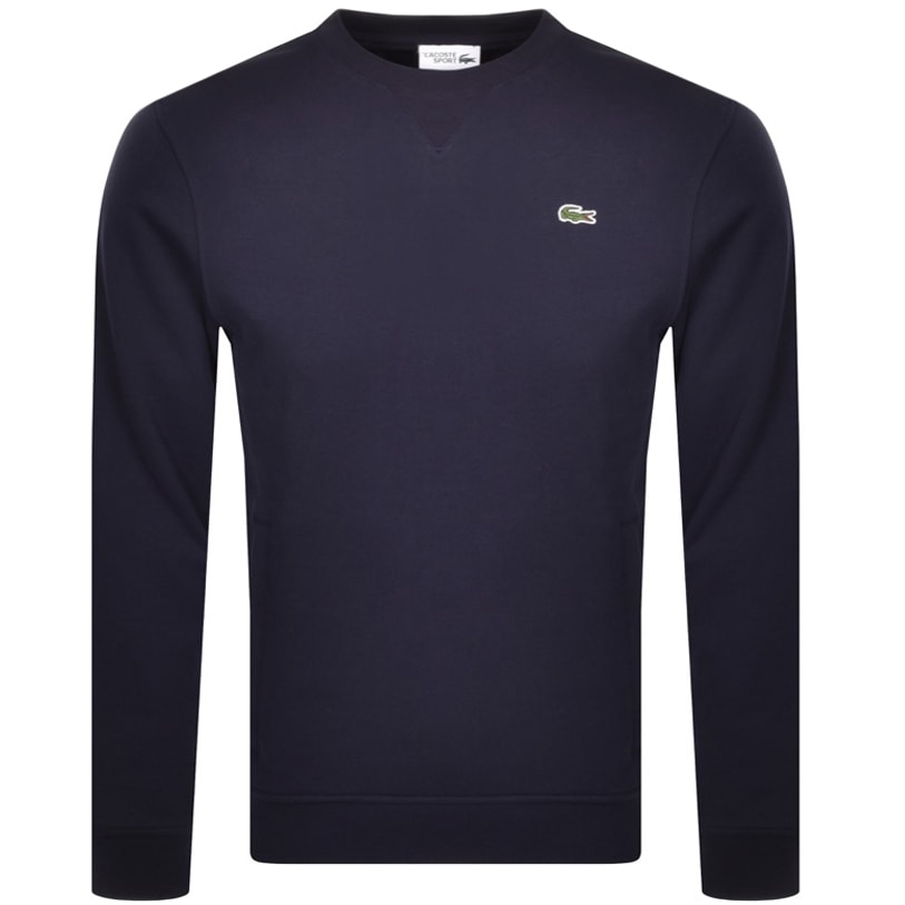 Alternative Image for ProductLacoste Sport Crew Neck Sweatshirt Navy1